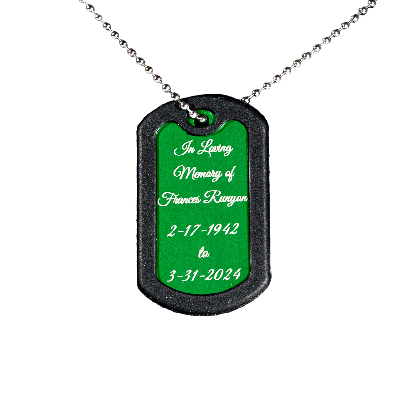 Aluminum Dog Tags