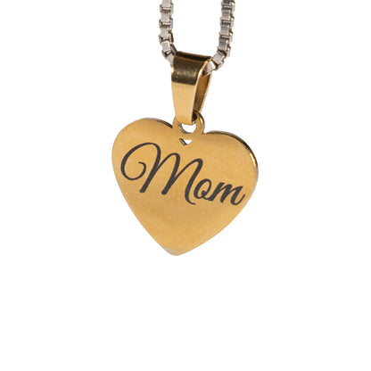 Gold-Tone Heart Pendant