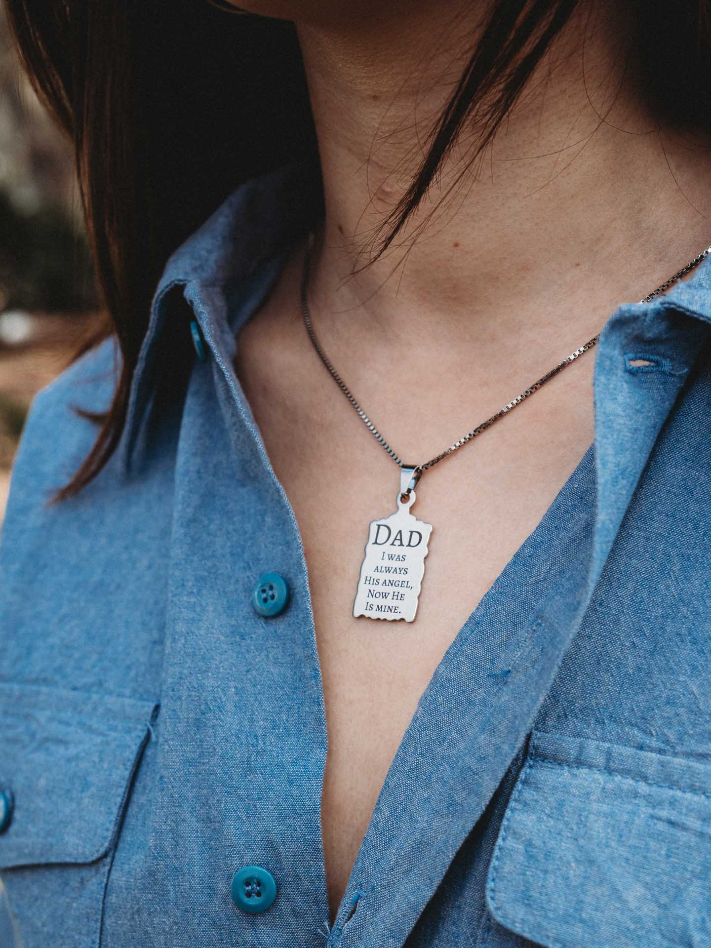 Irregular-Edge Rectangle Pendant