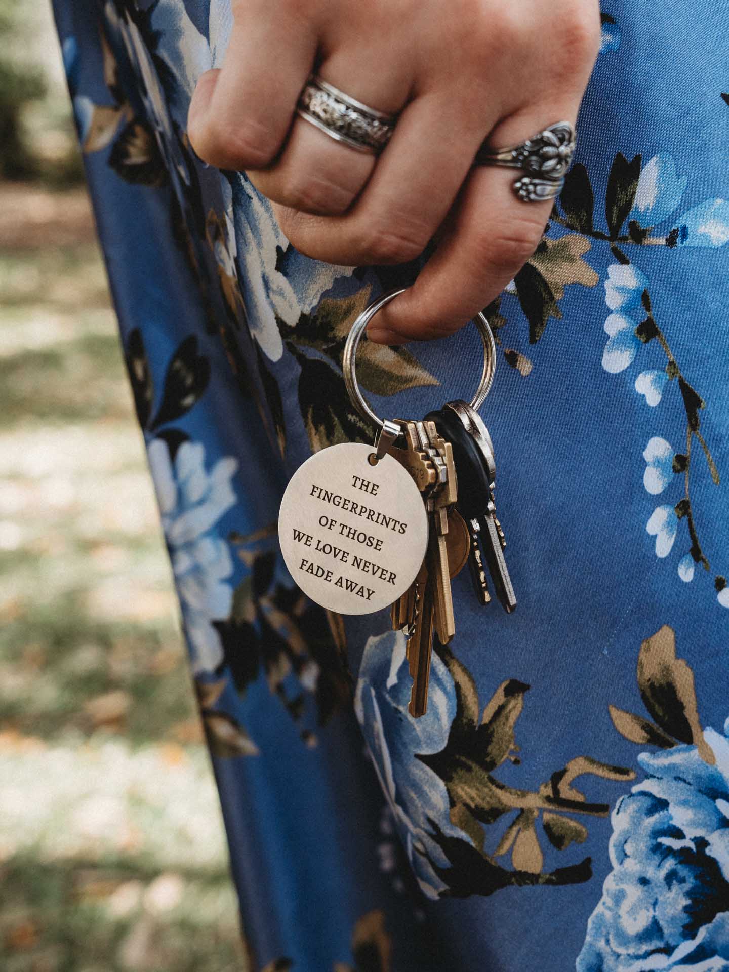 Large Circle Stainless Steel Pendant
