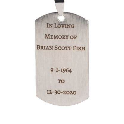 Stainless Steel Dog Tag